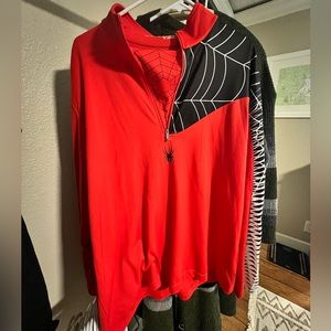 Spyder athletic LS 3/4 zip jacket